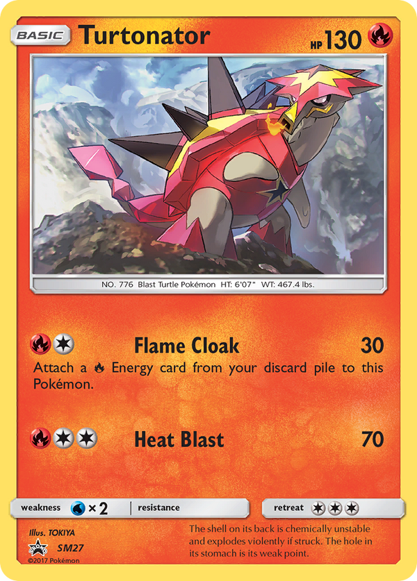 Turtonator - SM Black Star Promos SET-SM27