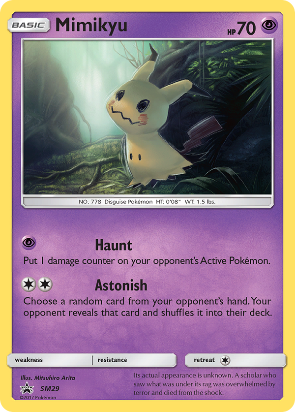 Mimikyu - SM Black Star Promos SET-SM29
