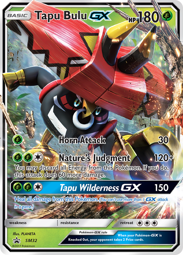 Tapu Bulu-GX - SM Black Star Promos SET-SM32