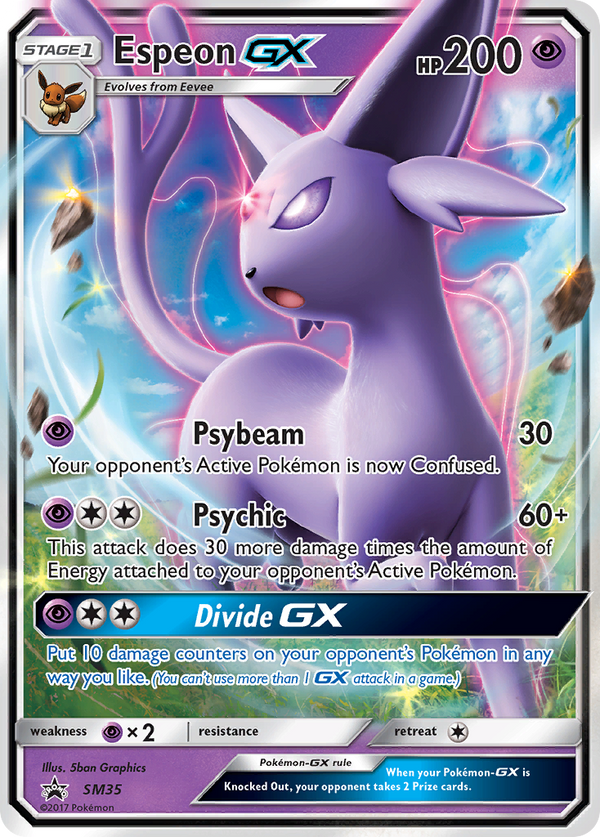 Espeon-GX - SM Black Star Promos SET-SM35
