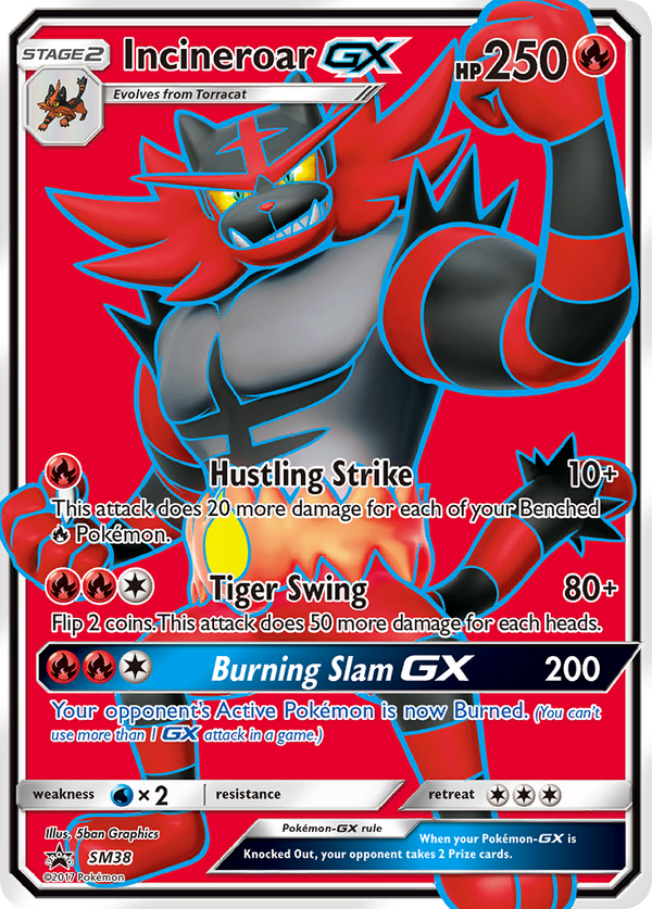 Incineroar-GX - SM Black Star Promos SET-SM38