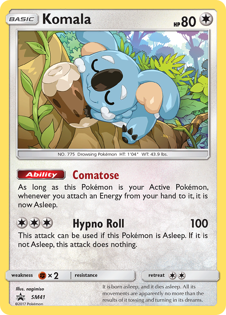 Komala - SM Black Star Promos SET-SM41