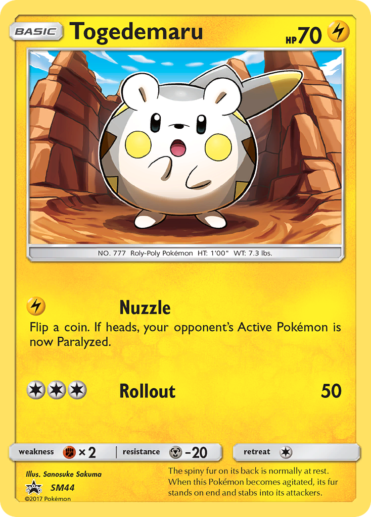 Togedemaru - SM Black Star Promos SET-SM44