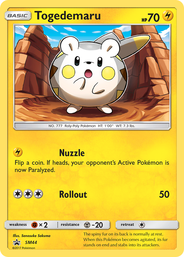 Togedemaru - SM Black Star Promos SET-SM44