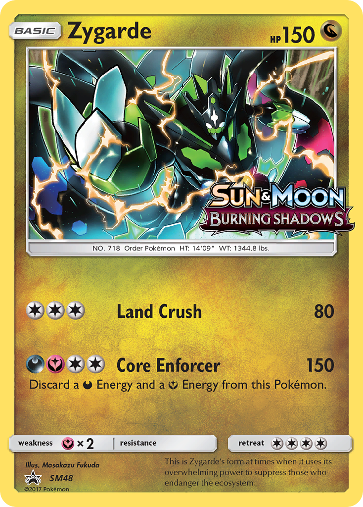 Zygarde (SM Black Star Promos SET) (Pokémon) (Basic) (Dragon) (HP: 150) (Promo) (PKM SM Black Star Promos SET-200)