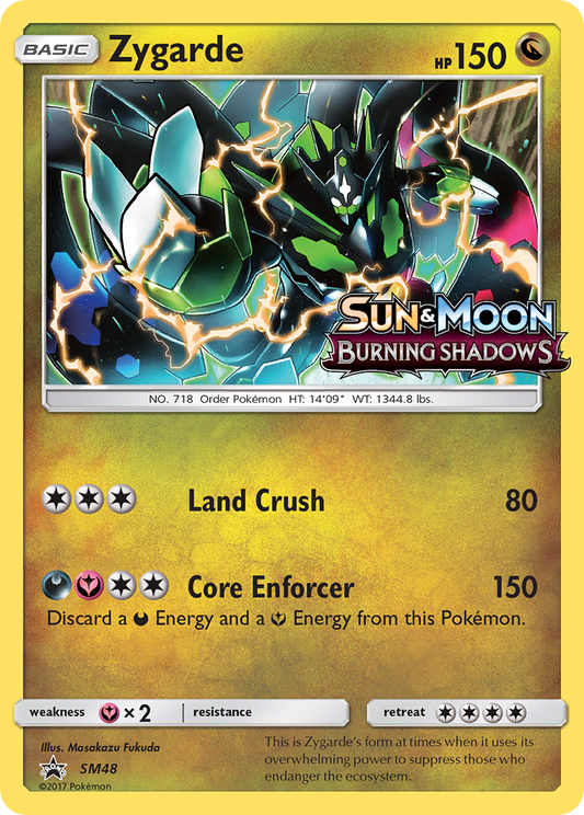 Zygarde (SM Black Star Promos SET) (Pokémon) (Basic) (Dragon) (HP: 150) (Promo) (PKM SM Black Star Promos SET-200)