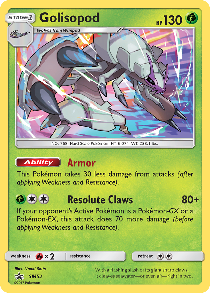 Golisopod - SM Black Star Promos SET-SM52