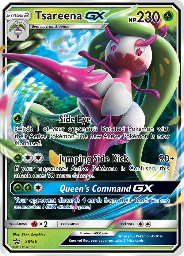 Tsareena-GX - SM Black Star Promos SET-SM56
