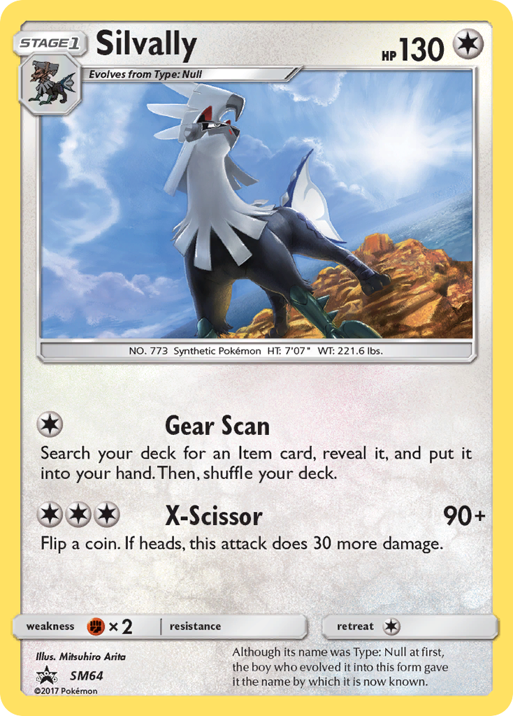 Silvally - SM Black Star Promos SET-SM64