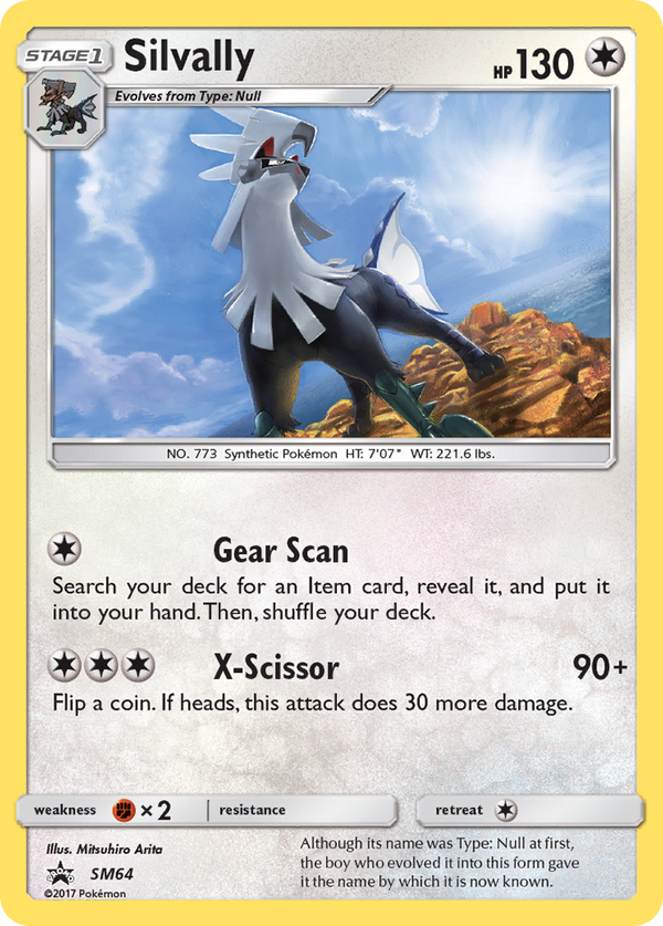 Silvally - SM Black Star Promos SET-SM64