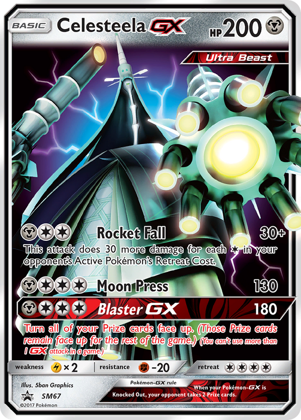 Celesteela-GX - SM Black Star Promos SET-SM67