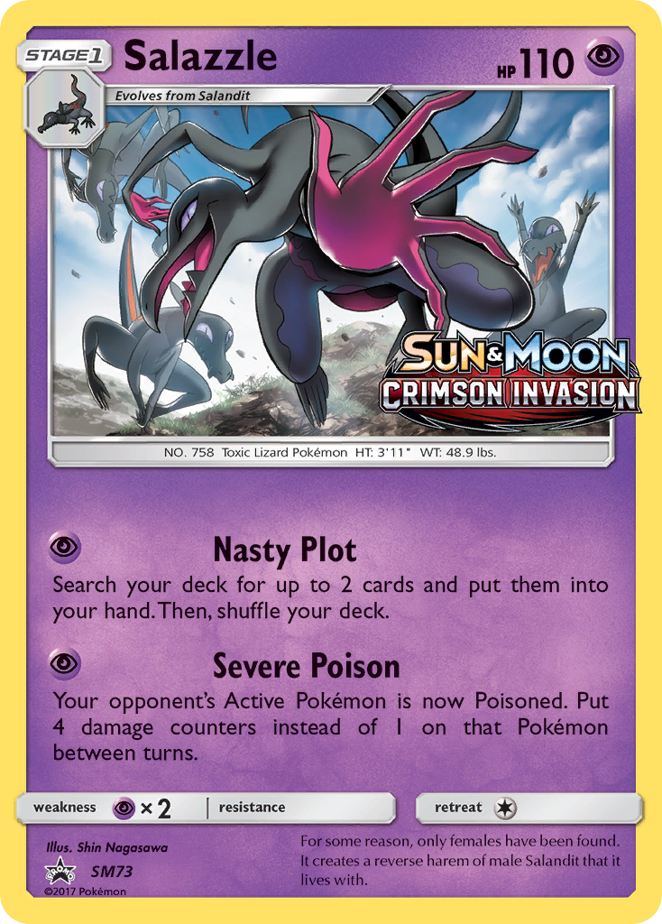 Salazzle - SM Black Star Promos SET-SM73