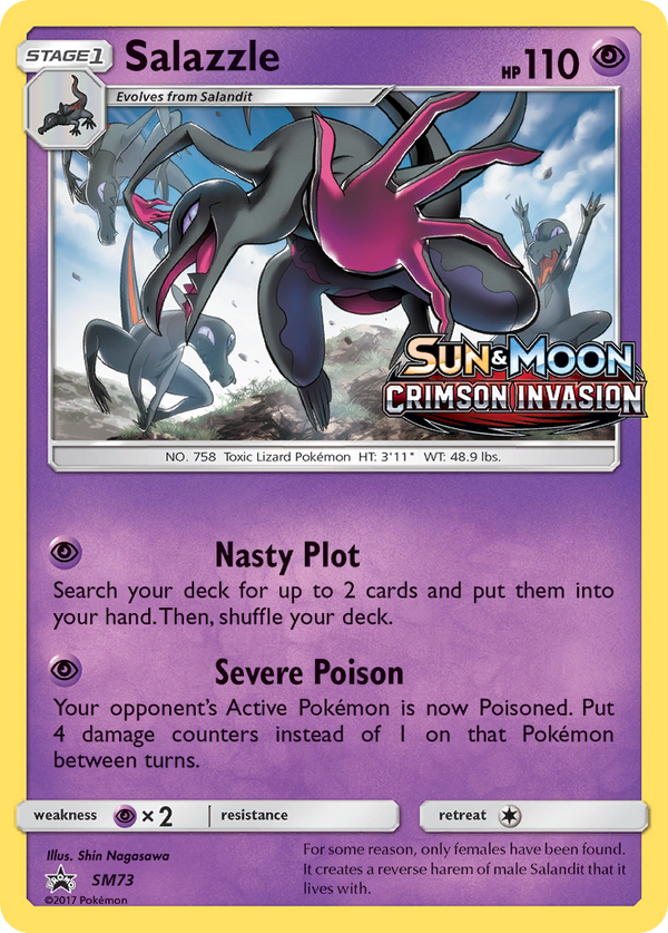 Salazzle - SM Black Star Promos SET-SM73