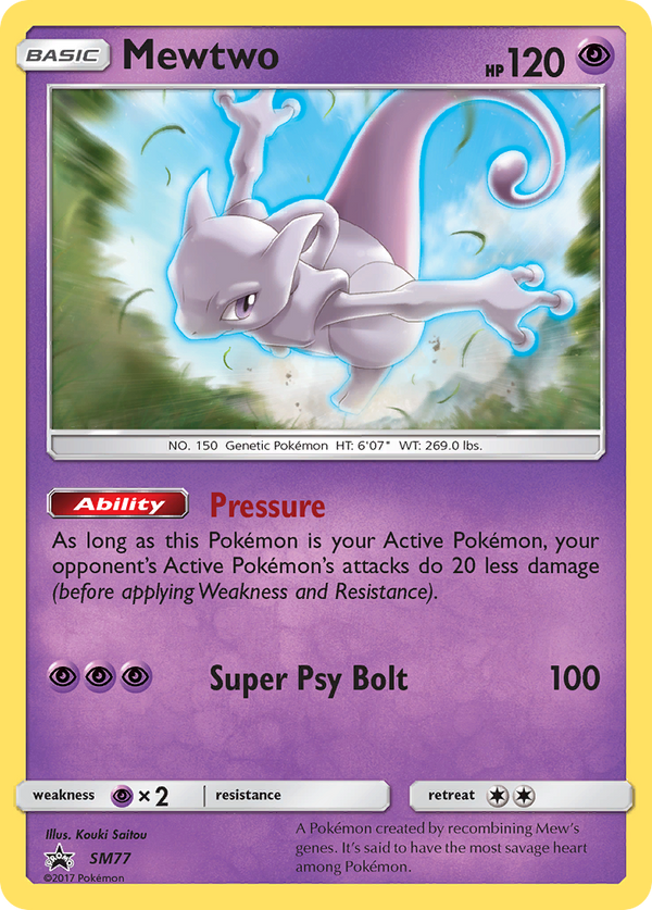 Mewtwo - SM Black Star Promos SET-SM77