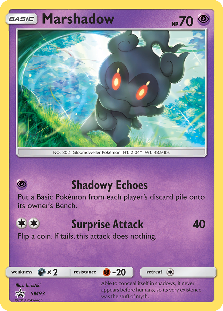 Marshadow - SM Black Star Promos SET-SM93