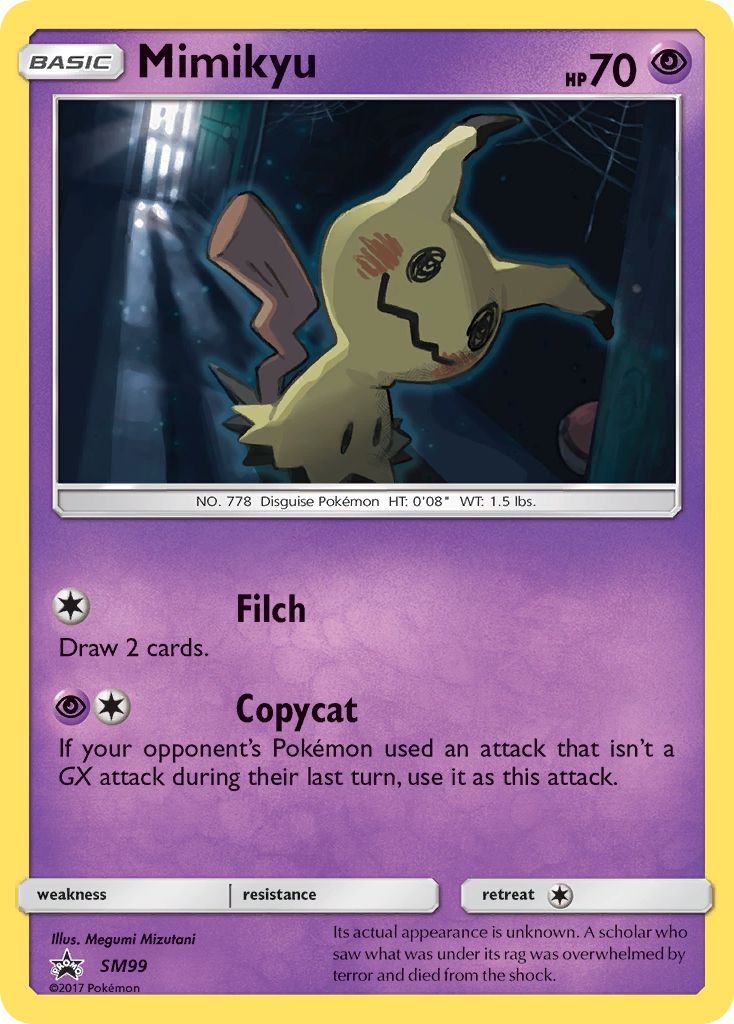Mimikyu - SM Black Star Promos SET-SM99