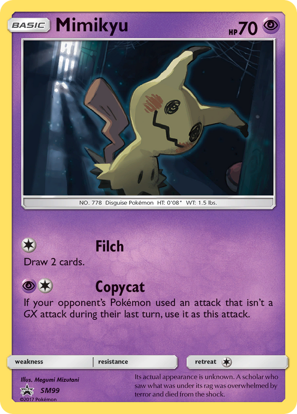 Mimikyu - SM Black Star Promos SET-SM99