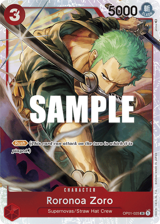 Roronoa Zoro ST10 OP01-025