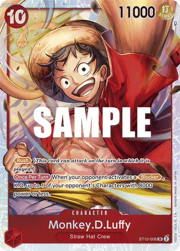 Monkey.D.Luffy ST10-006