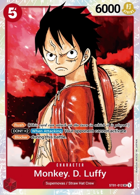 Monkey.D.Luffy ST01-012