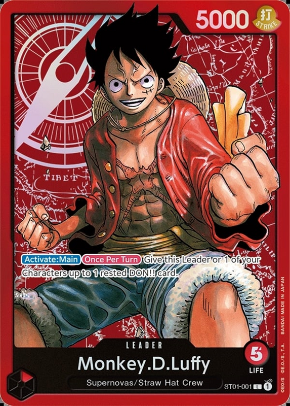 Monkey.D.Luffy ST01-001