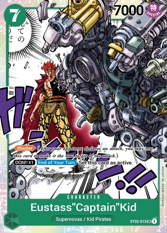 Eustass"Captain"Kid ST02-013