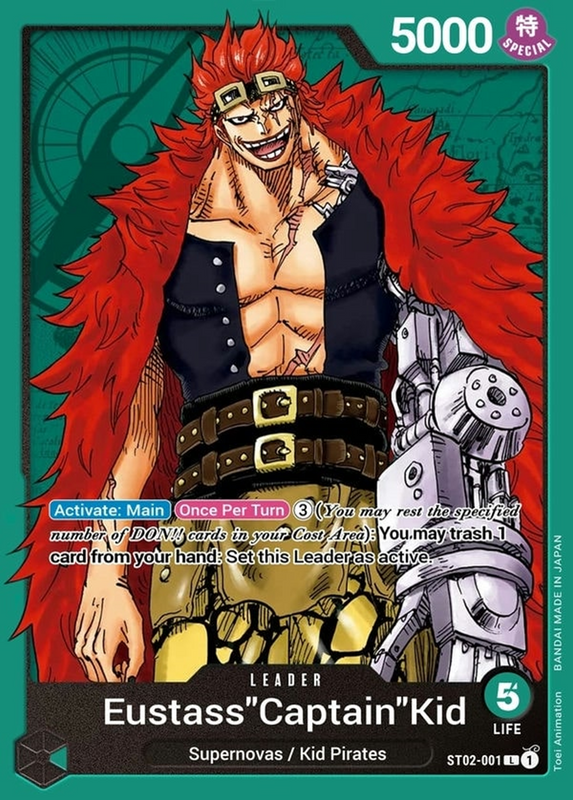 Eustass"Captain"Kid ST02-001