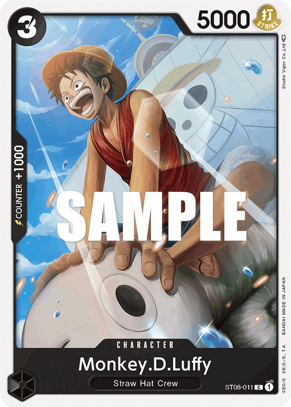 Monkey.D.Luffy ST08-011