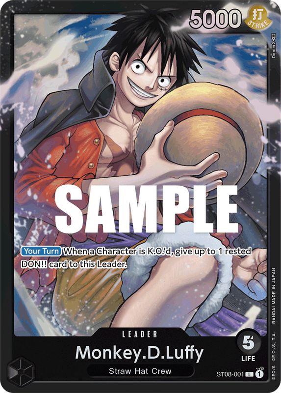 Monkey.D.Luffy ST08-001