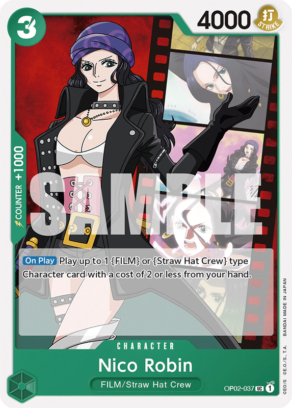 Nico Robin ST11 OP02-037