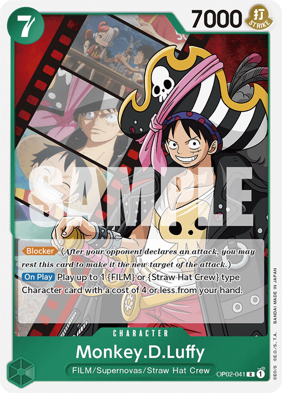 Monkey.D.Luffy ST11 OP02-041