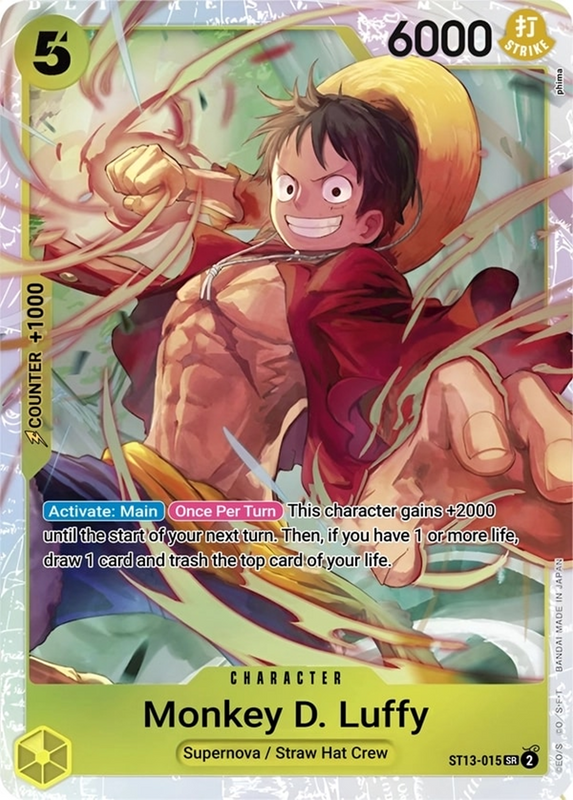Monkey.D.Luffy ST13-015