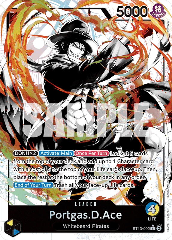 Portgas.D.Ace ST13-002 AA