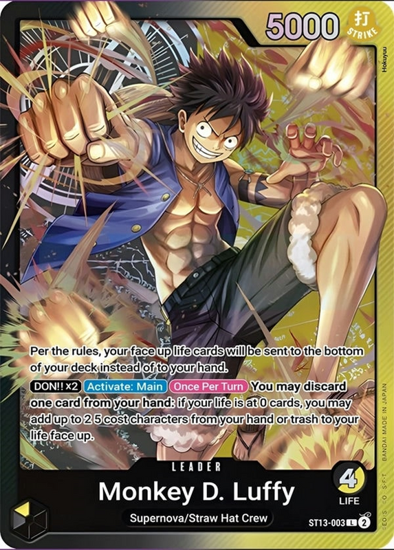 Monkey.D.Luffy ST13-003