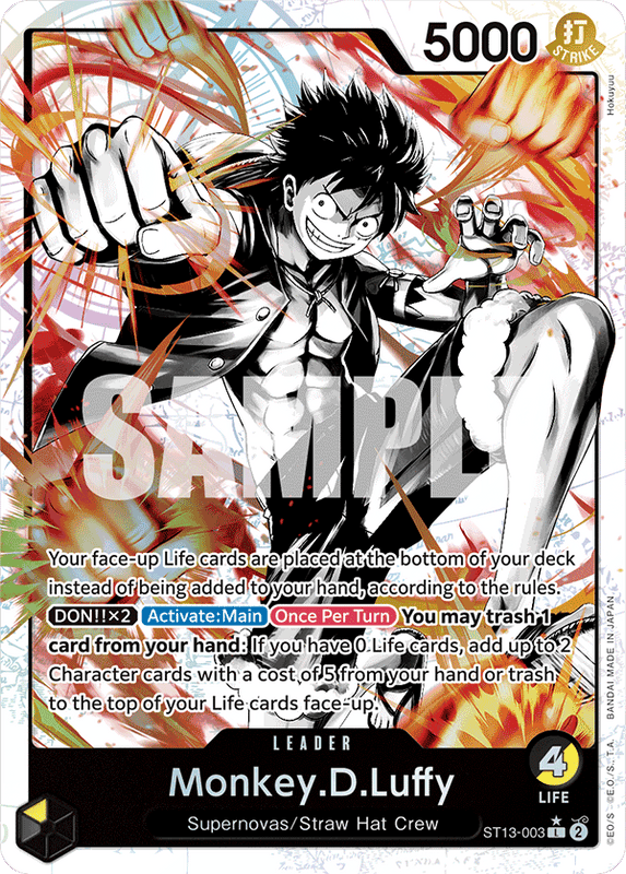 Monkey.D.Luffy ST13-003 AA