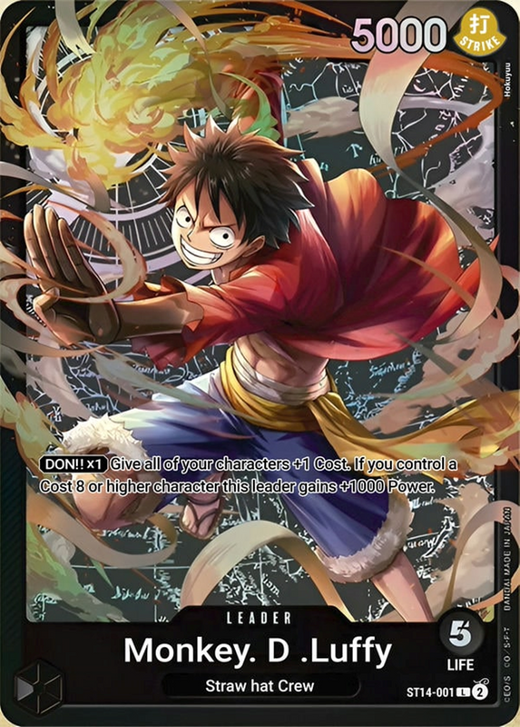 Monkey.D.Luffy ST14-001