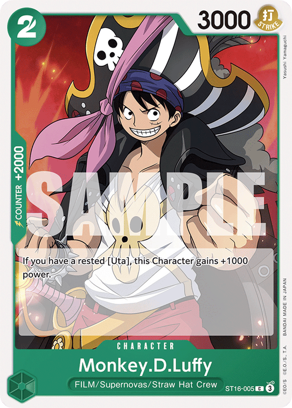 Monkey.D.Luffy ST16-005