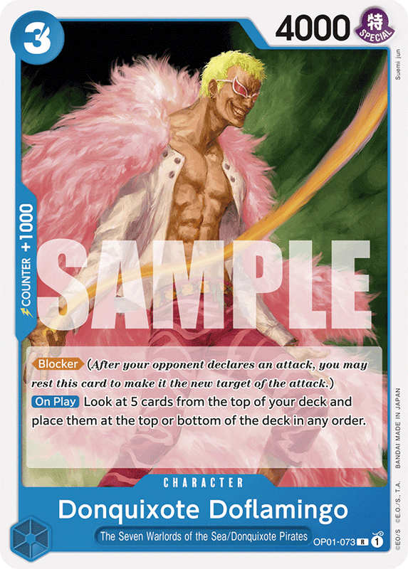 Donquixote Doflamingo ST17 OP01-073