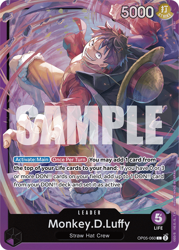 Monkey.D.Luffy ST18 OP05-060