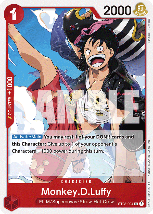 Monkey.D.Luffy ST23-004