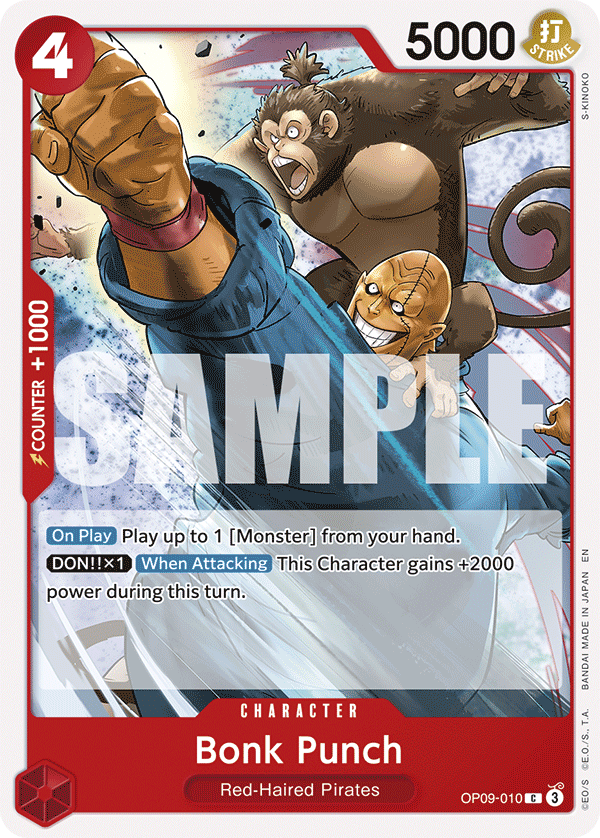 Bonk Punch ST23 OP09-010 C