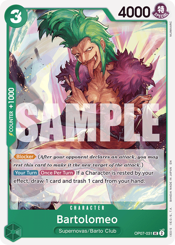 Bartolomeo Bartolomeo ST24 OP07-031 UC