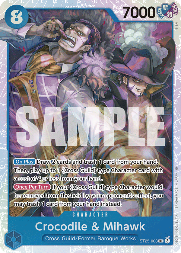 Crocodile & Mihawk ST25-003