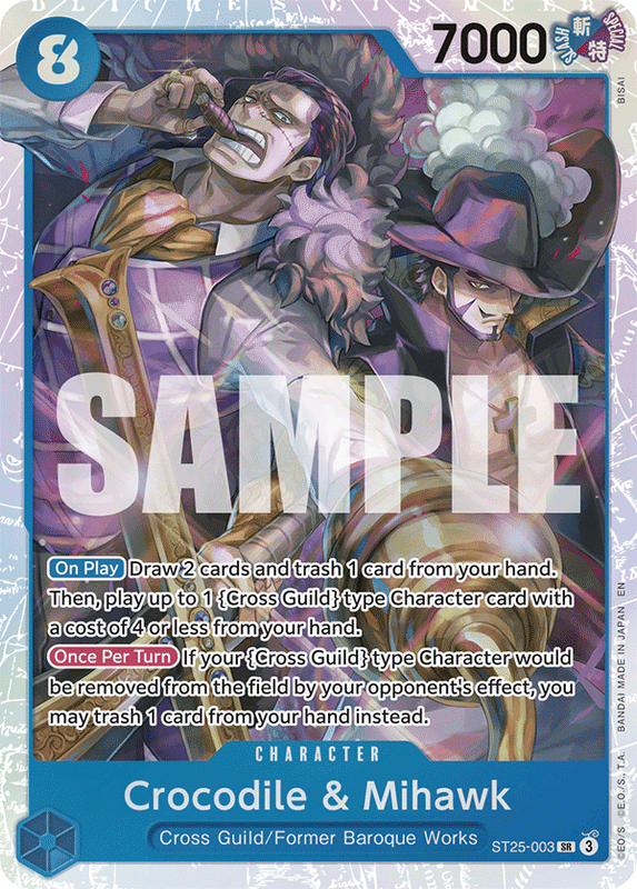 Crocodile & Mihawk ST25-003