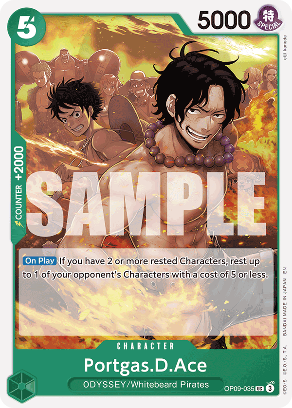 Portgas.D.Ace ST28 OP09-035