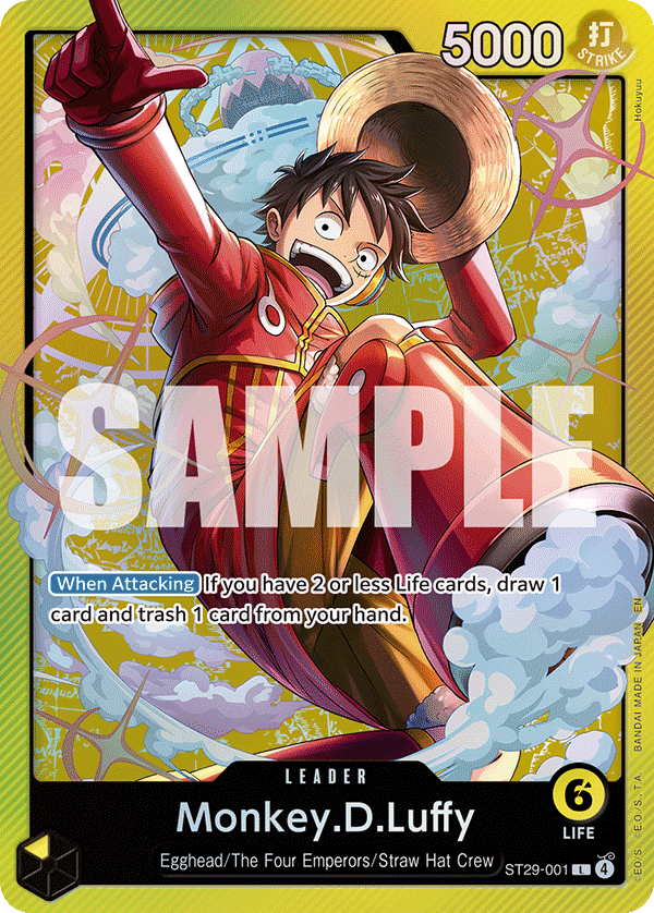 Monkey.D.Luffy ST29-001 L