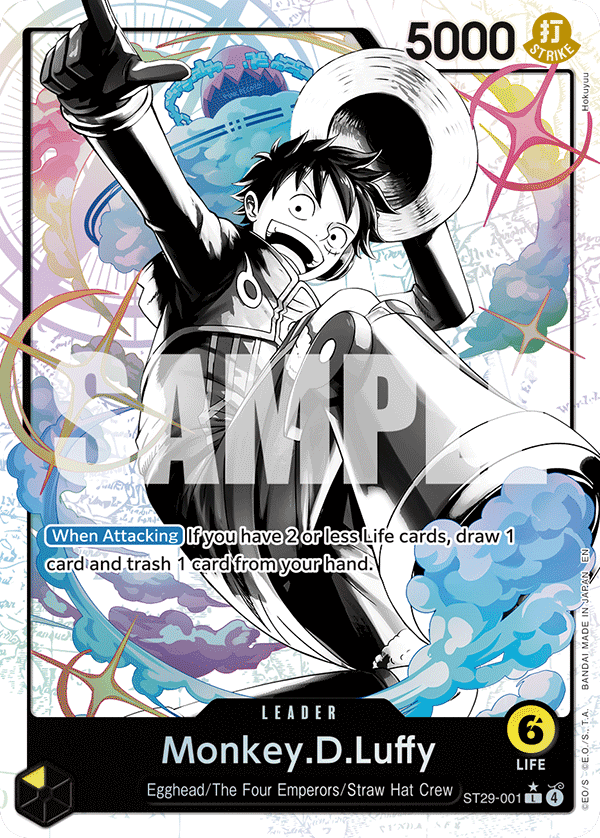 Monkey.D.Luffy ST29-001 AA L