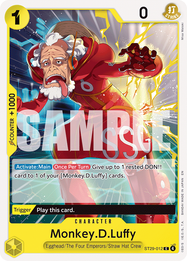 Monkey.D.Luffy ST29-012