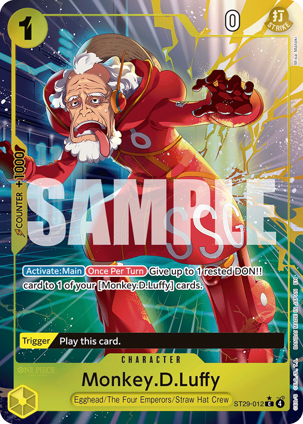 Monkey.D.Luffy ST29-012 AA