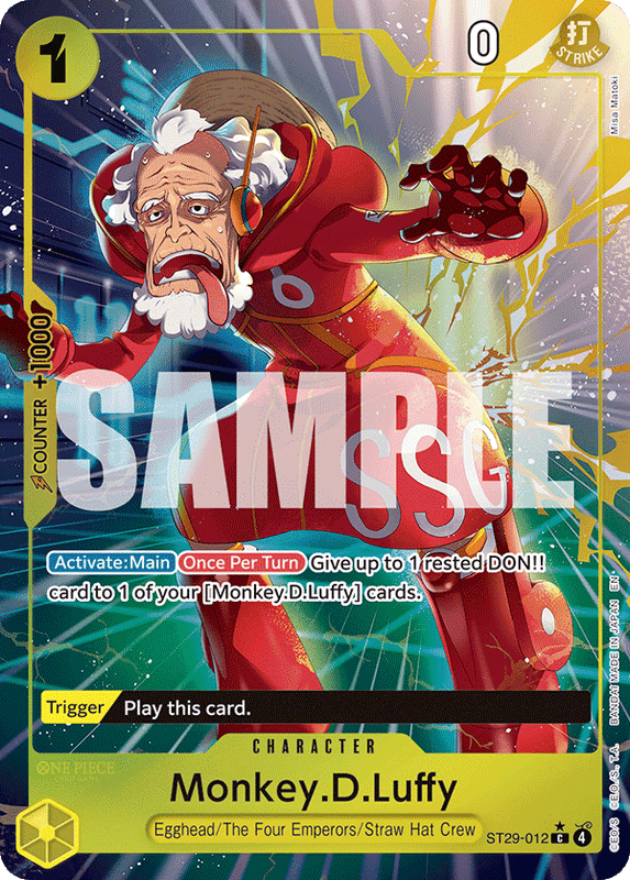 Monkey.D.Luffy ST29-012 AA